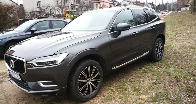 Volvo XC 60 cena 128000 przebieg: 93000, rok produkcji 2019 z Białystok małe 172